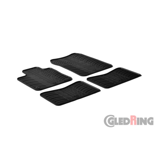 Gledring gumeni tepisi za Renault Twingo II. 2007 -2014 Slike