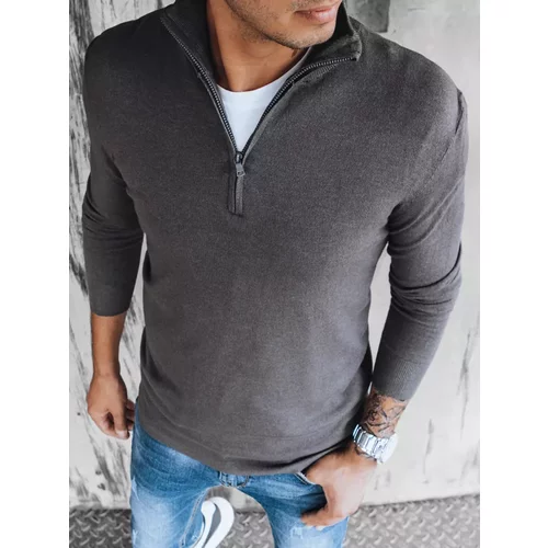 DStreet Dark gray men's sweater WX1895
