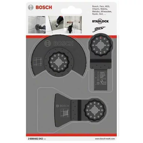 Bosch Komplet pribora Basic (3 -dij.)