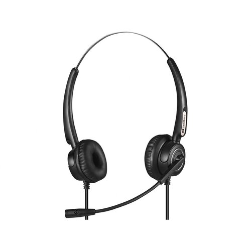 Sandberg USB + RJ9/11 Headset Pro Stereo slu&amp;scaron;alke z mikrofonom Slike