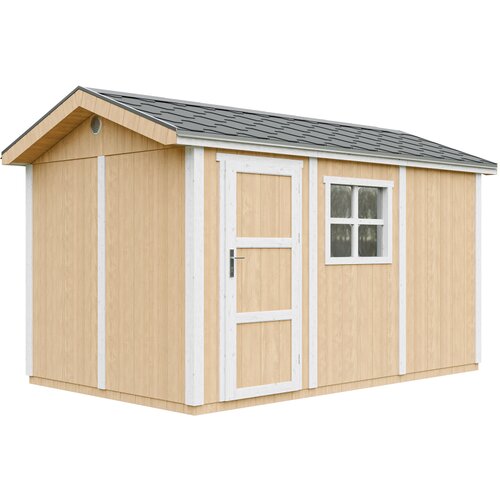 Timbela Vrtna hi&scaron;ica vrhunske kakovosti 8,68 m&sup2; - V252x250x412 cm - s tlemi in bitumenskimi plo&scaron;čicami - M914-HARVEST HONEY, (5000117189) Cene
