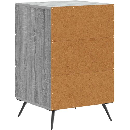  Noćni ormar Siva sonoma 43 x 41 x 66,5 cm Konstruirano drvo Slike