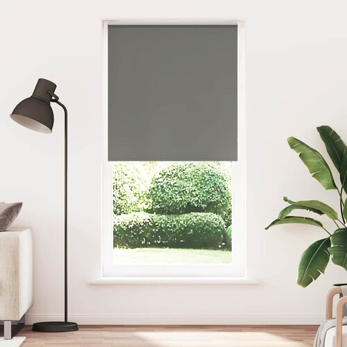 vidaXL Rolo zavjesa Blackout siva 110x230 cm Širina tkanine 105,7 cm Cijene