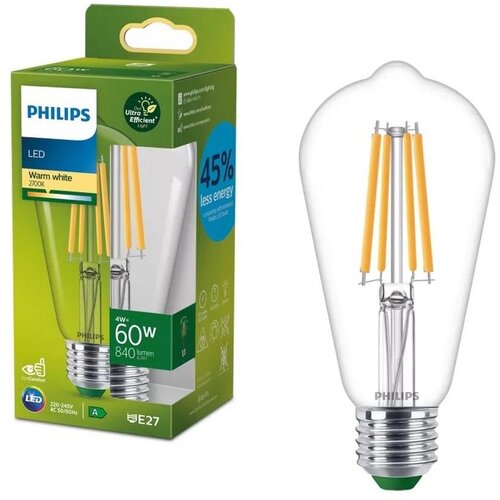  LED sijalica ULTRAEFFICIENT VINTAGE Philips ST64 E27/4W/230V 2700K Cene