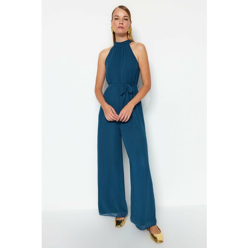 Trendyol Jumpsuit - Blue - Regular fit Cene