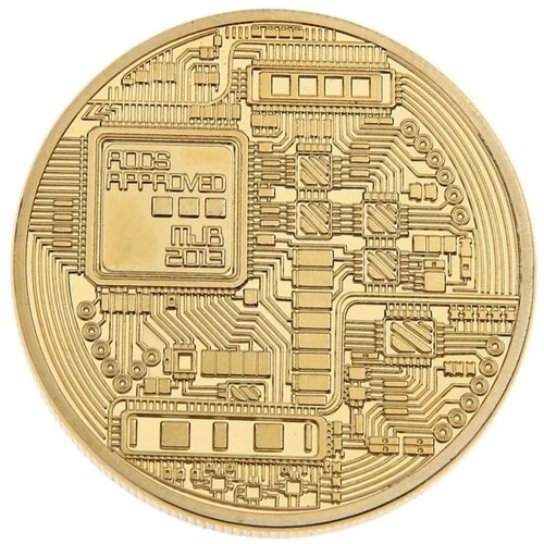 Atlus Bitcoin kolekcionarski novčić, zlato Slike