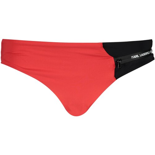 KARL LAGERFELD BEACHWEAR KARL LAGERFELD COSTUME PART BELOW WOMAN RED Cene