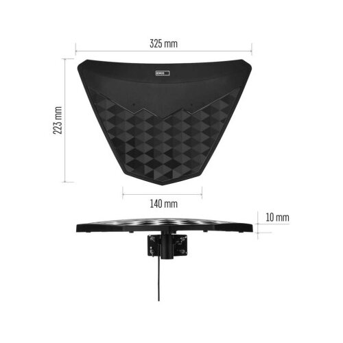 Emos Antena univerzalna VILLAGE DIO-V750, DVB-T2, filtr LTE/4G/5G J0801 Slike