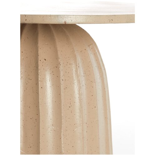 Light &amp;amp; Living Metalni okrugao pomoćni stol &amp;oslash; 60 cm Veglia &amp;ndash; Slike