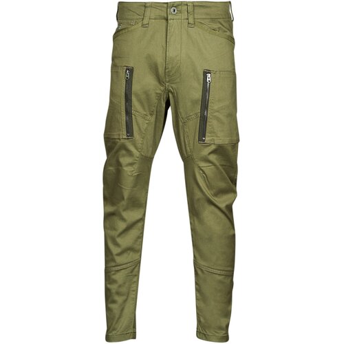 G-star Raw Hlače cargo Zip pkt 3D skinny cargo Kaki Slike
