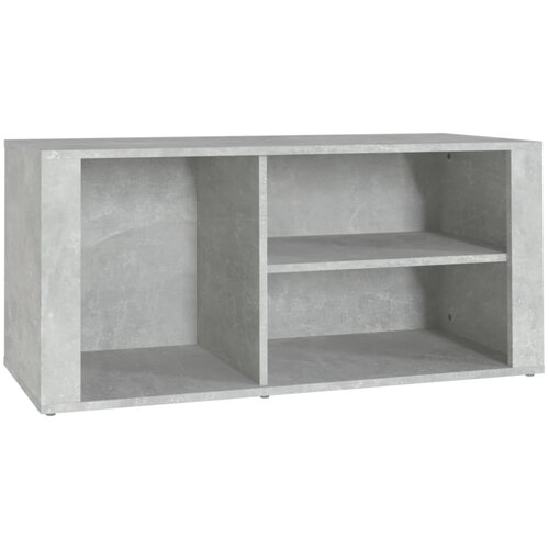 Maison Chic Omarica za obutev - Kopa za čevlje betonsko siva 100x35x45 cm inženirski les, (21776279) Slike
