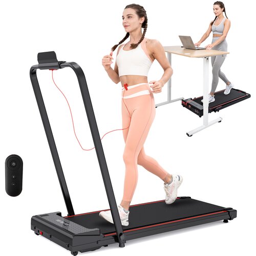 CITYSPORTS ZX2 tekalna steza za dom, pohodna podloga 2 v 1, miza za tekalno stezo z LED zaslonom, tekalna steza zložljiva do 12 km/h, tekalna steza za doma, (21340436) Cene