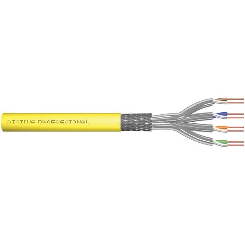 Digitus CAT 7A S /FTP, installation cable, 500 m, simplex, Dca-s1a d1 a1 Slike