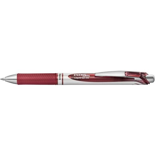 Pentel Roler gel energel bl77-bg 0.7mm, bordo rdeča BL77-BGX Slike