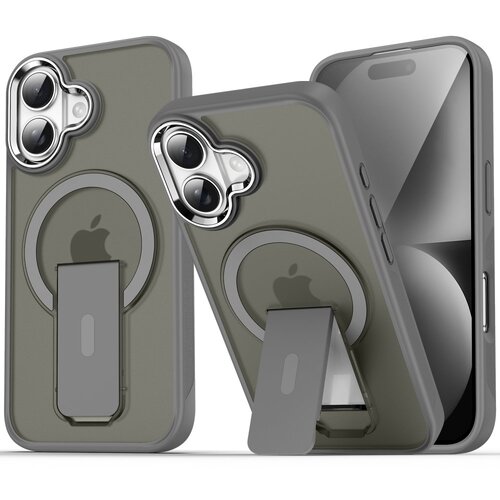  futrola magsafe sa drzacem za iphone 16 (6.1) siva Cene
