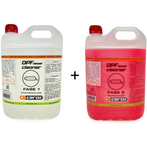 Komplet za či&amp;scaron;čenje filtra sajastih delcev v 2 fazah (DPF/FAP)- 5L+5L Slike