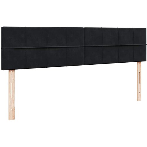  Otomanski krevet s madracem crni 160x200 cm bar&amp;scaron;unasti Slike