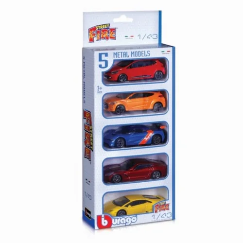  1/43 STREET FIRE 5-PC GIFT PK