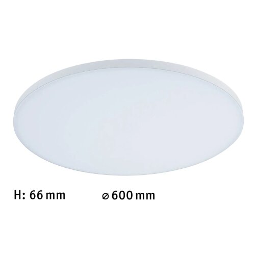 PAULMANN 79894 - LED/38W plafonsko svetlo VELORA 230V prečnik 60 cm belo Slike