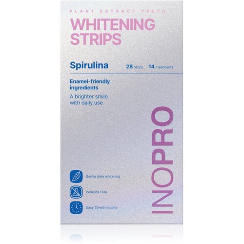 InoPro Whitening Strips belilni trakovi za zobe bez peroxidu 28 kos Cene