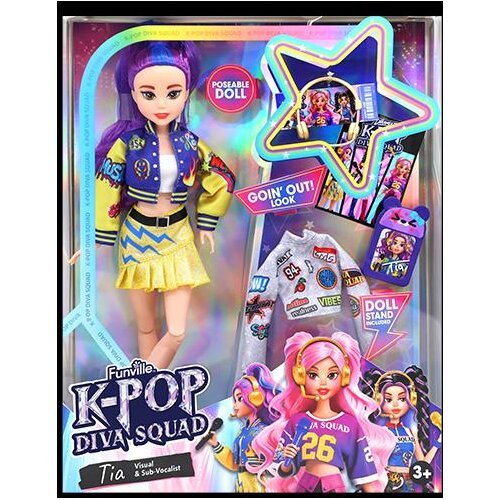 K-Pop Diva Squad Tia, Luna &amp;amp; Yumi &amp;ndash; 30 cm Slike