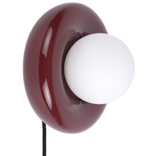 Leitmotiv Bordo zidna lampa keramička s utikačem Catania Ring &amp;ndash; Slike