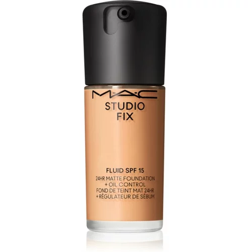 MAC Cosmetics Studio Fix Fluid SPF 15 24HR Matte Foundation + Oil Control matirajoči tekoči puder SPF 15 odtenek C4.5 30 ml