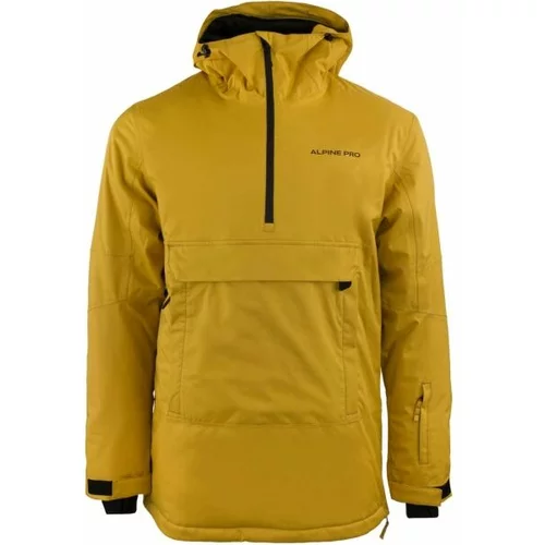 Alpine pro VASAN Muška skijaška jakna, žuta, veličina