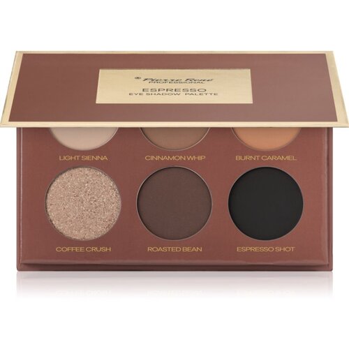 Pierre Ren&amp;eacute; Mocha Mousse paleta senčil za oči odtenek Espresso 6x1.3 g Slike
