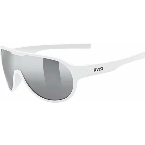 Uvex Sportstyle 512 White/Silver Mirrored