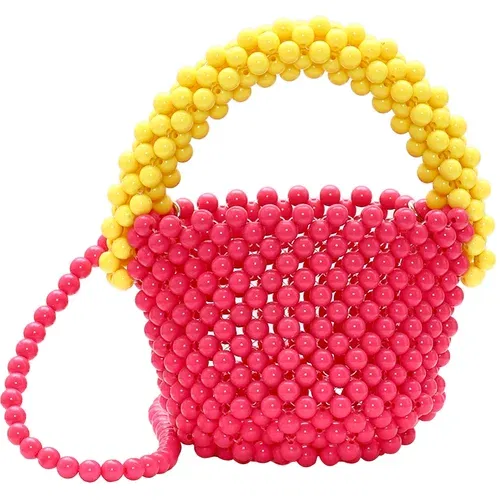 FELIPA Ručna torbica žuta / roza