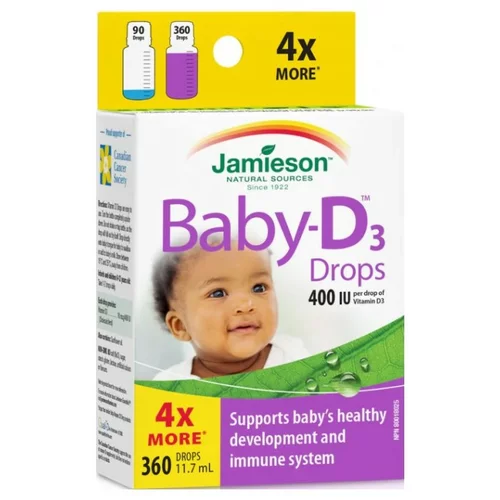 Jamieson Vitamin D3 za otroke 11,7 ml (360 kapljic)