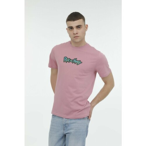 Lumberjack T-Shirt - Pink - Regular fit Slike