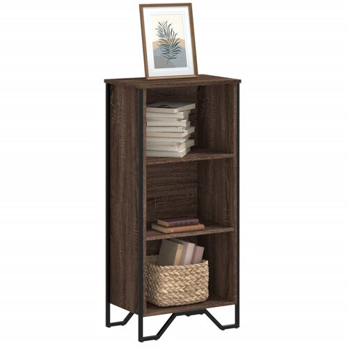 VidaXL Regal za knjige boja hrasta 50x31x106 cm konstruirano drvo Slike
