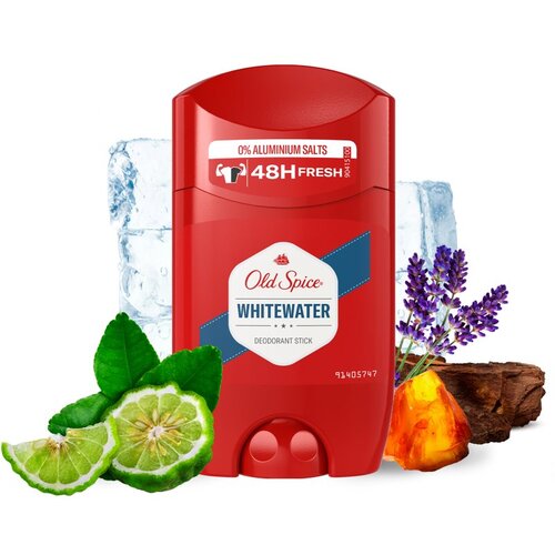 Old Spice Whitewater dezodorans u stiku bez aluminija 50 ml za mu&amp;scaron;karce Slike