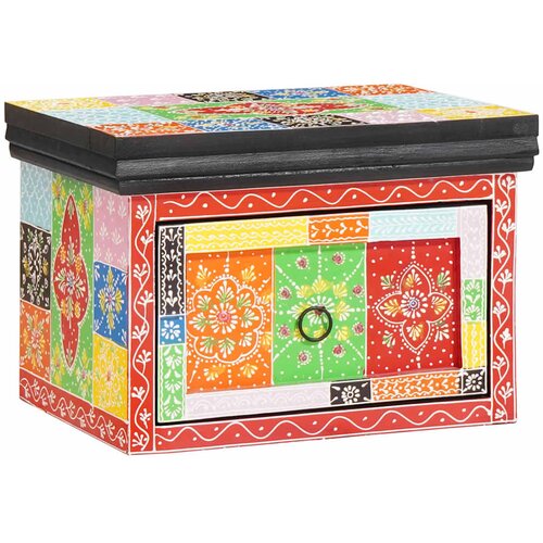  Noćni ormar s ladicama 2 pcs &amp;Scaron;areni 40 x 30 x 28 cm Slike