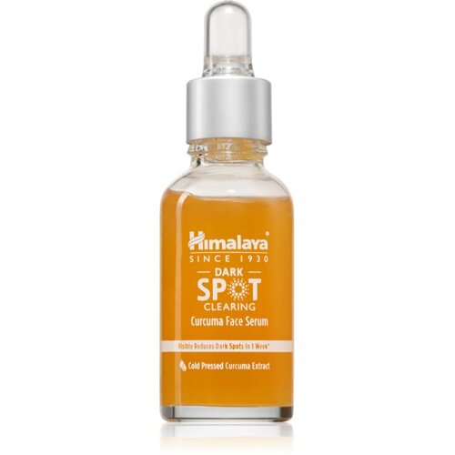 Himalaya Herbals Dark Spot Clearing Curcuma serum za osvetljevanje za obraz 30 ml Slike
