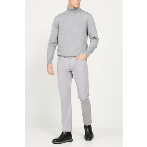 ALTINYILDIZ CLASSICS Men's Stone Slim Fit Slim Fit 5 Pocket Cotton Flexible Trousers Slike
