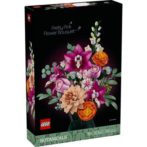 Lego kockice Prekrasan buket ružičastog cvijeća 10342 Cijene