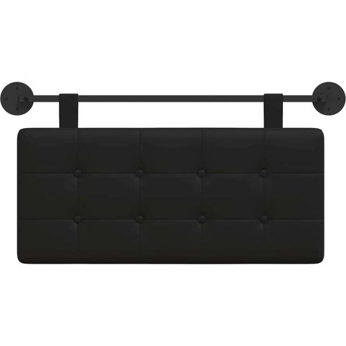  Držeće uzglavlje Zidne Lažna koža - Crna 80 cm bez LED Slike