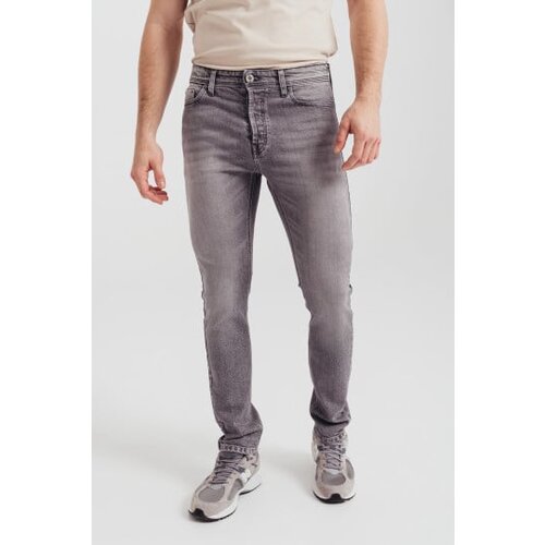 Legendww muške skinny fit farmerke u sivoj boji sa srednjim strukom -model 115 .115-8209-g2 Cene