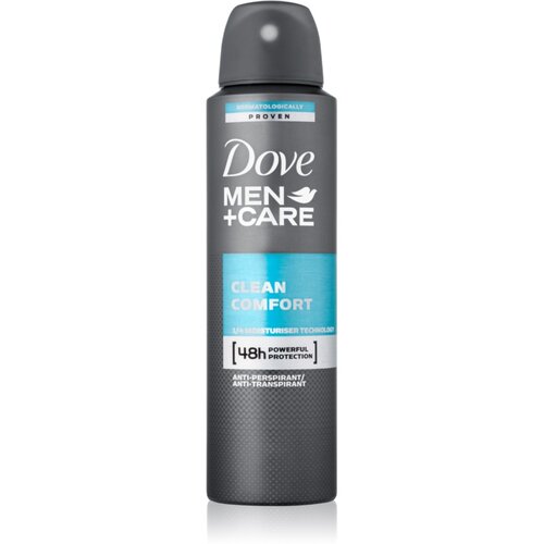Dove Men+Care Clean Comfort antiperspirant in dezodorant v pršilu 48 ur 150 ml Cene