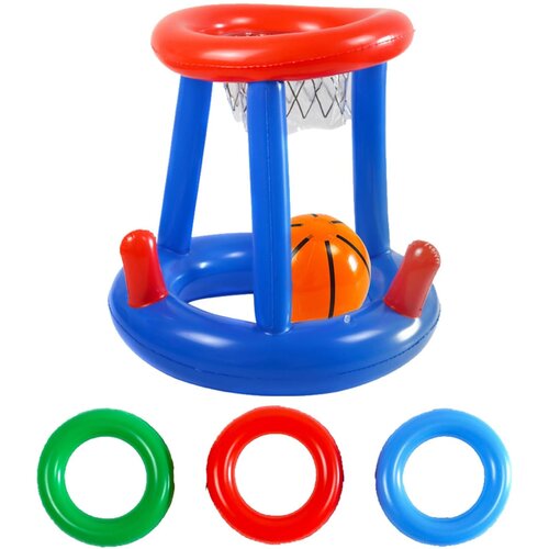Jojoy Napihljiv ko&scaron;arkarski ko&scaron; za bazen, Ko&scaron;arkarski obroč za bazen, Ko&scaron;arka v bazenu, Vodni ko&scaron;arkarski obroč | DUNKSPLASH, (21978443) Cene