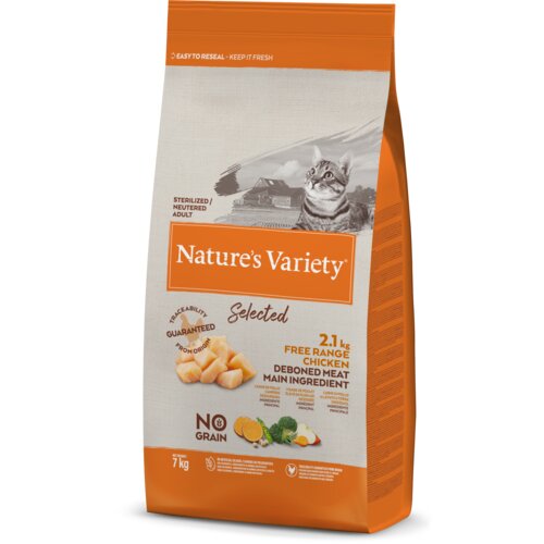 Nature's Variety suva hrana sa ukusom piletine za odrasle sterilisane mačke selected 7kg Cene