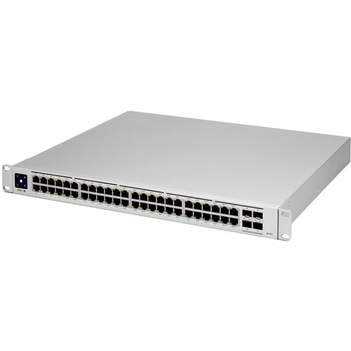 Ubiquiti USW-PRO-48-POE 48 port gigabit L3 PoE++ switch, 40 x GbE PoE+ Ports, 8 x GbE PoE++ ports, 4... Slike
