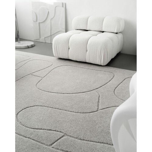 Agnella Svijetlo sivi vunen tepih 200x300 cm Morphic &amp;ndash; Slike