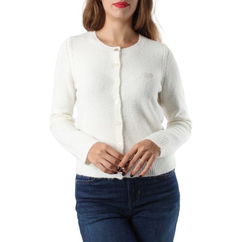 Liu Jo Puloverji WF4364MA49P Bela Cene