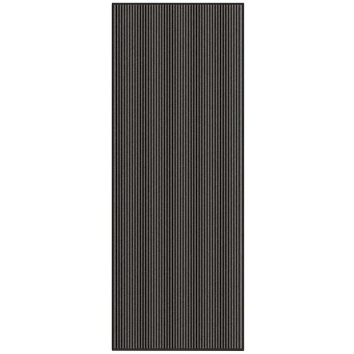 Furnova Predpražnik črtast črn in siv 115x300 cm, (21911874) Slike