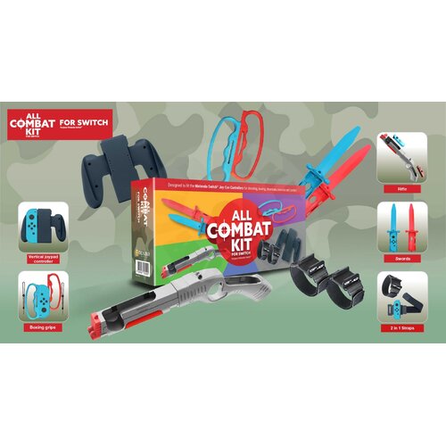 All Combat Kit komplet dodatkov za akcijske igre za Nintendo Switch Slike