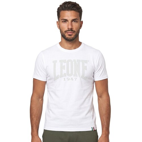 Leone 1947 Majice & Polo majice Man Short Sleeves Big Logo Bela Cene